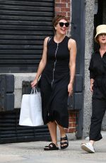 MAGGIE GYLLENHAAL Out Shopping with a Friend in New York 08/04/2024