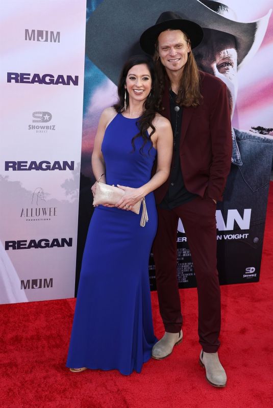 MAGGIE MCCLURE at Reagan Premiere at TCL Chinese Theatre in Hollywood 08/20/2024
