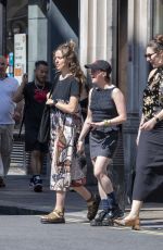 MAISIE WILLIAMS Out with Friends in London 08/07/2024