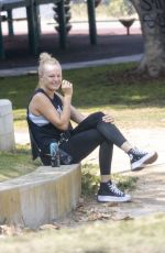 MALIN AKERMAN Out at a Park in Los Angeles 08/23/2024
