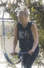 MALIN AKERMAN Out at a Park in Los Angeles 08/23/2024