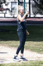 MALIN AKERMAN Out at a Park in Los Angeles 08/23/2024