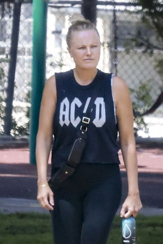 MALIN AKERMAN Out at a Park in Los Angeles 08/23/2024