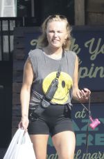 MALIN AKERMAN Shopping at Lazy Acres in Los Feliz 08/26/2024