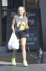 MALIN AKERMAN Shopping at Lazy Acres in Los Feliz 08/26/2024