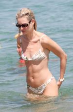 MANDY BORK in Bikini at Le Club 55 in Saint Tropez 08/01/2024