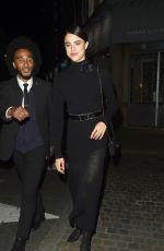 MARGARET QUALLEY Arrives at The  Substance Screening in London 08/27/2024