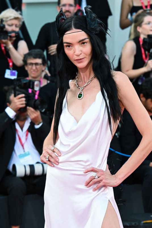 MARIACARLA BOSCONO at Beetlejuice Beetlejuice Opening Premiere at 81st Venice International Film Festival 08/28/2024