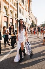 MARIACARLA BOSCONO Leaves Hotel Excelsior in Venice 08/28/2024