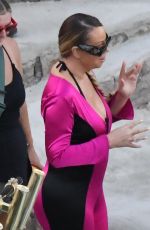 MARIAH CAREY inWetsuit on Her Summer Holidays at Amalfi Coast in Nerano 08/15/2024