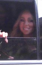 MARIAH CAREY Leaves Her Show at Dolby Live in Las Vegas 08/09/2024