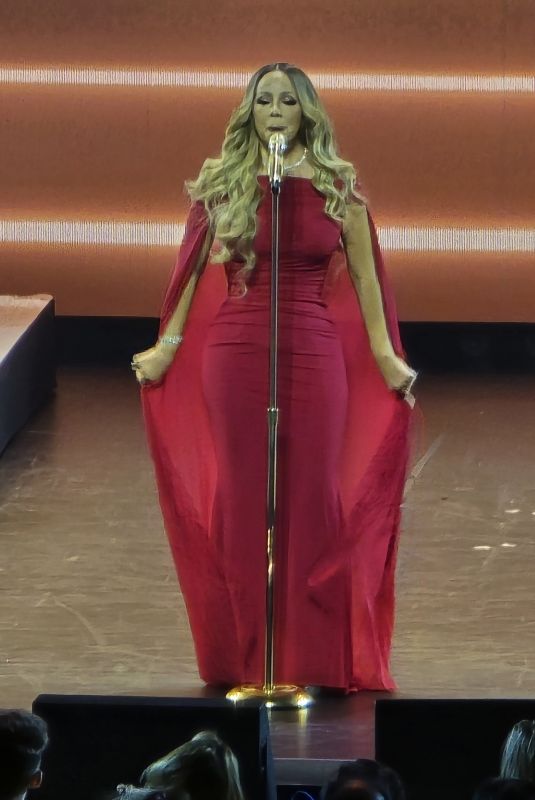 MARIAH CAREY Perfors at Her Last Residency Show in Las Vegas 08/11/2024