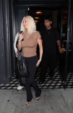 MARISELA HERNANDEZ Out for Dinner at Craig