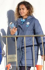 MARY FOWLER Leaves a Manchester City Fan Event in Perth 08/30/2024
