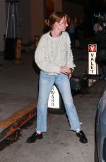 MAYA HAWKE Out for Dinner at Giorgio Baldi in Santa Monica 08/14/2024