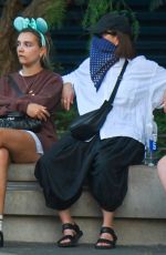 MAYA RUDOLPH and Paul Thomas Anderson Out at Disneyland 08/01/2024