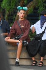 MAYA RUDOLPH and Paul Thomas Anderson Out at Disneyland 08/01/2024