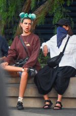 MAYA RUDOLPH and Paul Thomas Anderson Out at Disneyland 08/01/2024