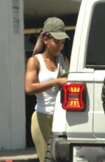 MEAGAN GOOD Heading to a Gym in Los Angeles 08/14/2024