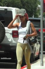 MEAGAN GOOD Heading to a Gym in Los Angeles 08/14/2024