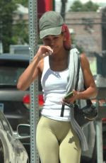 MEAGAN GOOD Heading to a Gym in Los Angeles 08/14/2024