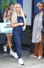 MEGAN MORONEY Arrives at Good Morning America in New York 08/30/2024