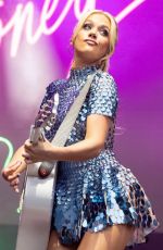 MEGAN MORONEY Performs at Lollapalooza Festival 2024 at Grant Park in Chicago 08/02/2024