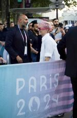 MEGAN RAPINOE and SUE BIRD Arrives for 2024 Paris Olympics 08/10/2024