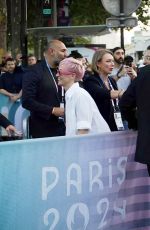 MEGAN RAPINOE and SUE BIRD Arrives for 2024 Paris Olympics 08/10/2024