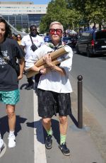MEGAN RAPINOE Leaves Artistic Gymnastics Finals at Paris 2024 Olympic Games 08/05/2024