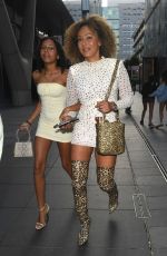 MELANIE and ANGEL IRIS MURPHY BROWN Out to Sexy Fish in Manchester 08/10/2024