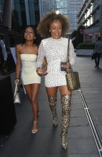 MELANIE and ANGEL IRIS MURPHY BROWN Out to Sexy Fish in Manchester 08/10/2024