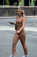 MIA WINWARD Heading for Brunch in Manchester 08/20/2024
