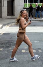 MIA WINWARD Heading for Brunch in Manchester 08/20/2024
