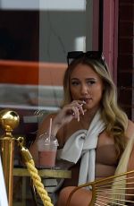 MIA WINWARD Heading for Brunch in Manchester 08/20/2024