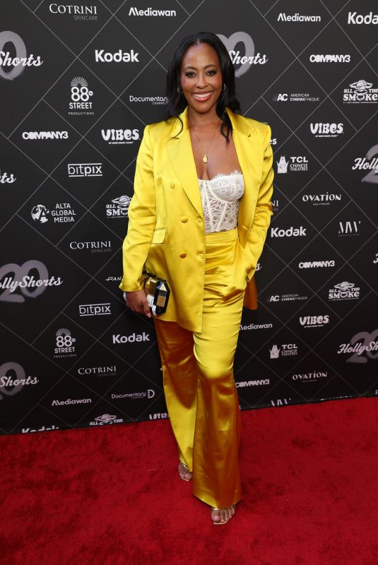 MICHELLE HINES at 20th Annual Hollyshorts Film Festival Opening Night in Hollywood 08/08/2024