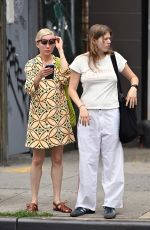 MICHELLE WILLIAMS Out with Her Daughter Matilda Ledger in Brooklyn 07/31/2024