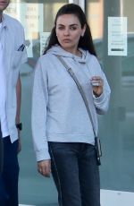 MILA KUNIS and Ashton Kutcher Out for Dinner at Matu Restaurant in Beverly Hills 08/17/2024