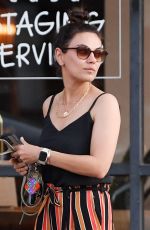MILA KUNIS Out for Dinner Date at Taisho Sushi in Sherman Oaks 08/27/2024