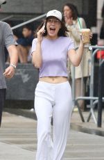 MILLIE BOBBY BROWN Out for Coffee in New York 08/08/2024