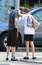 MILLY ALCOCK and  Rupert Fennessy Out in New York 08/26/2024