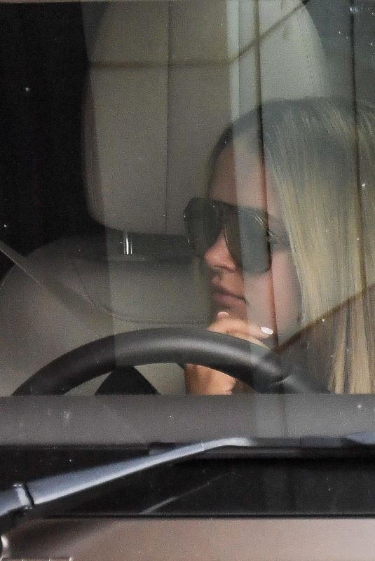 MOLLY MAE HAGUE Out Driving with a Friend in Cheshire 08/17/2024