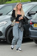 MOLLY SMITH Arrives at Leasing.com Stadium in Macclesfield 08/17/2024