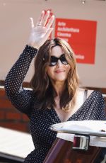 MONICA BELLUCCI Arrives at Hotel Excelsior at 81st Venice International Film Festival 08/28/2024