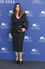 MONICA BELLUCCI at Beetlejuice Beetlejuice Photocall at 81st Venice International Film Festival 08/28/2024