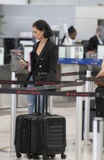 MORENA BACCARIN Arrives at Airport in Toronto 08/25/2024