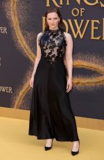 MORFYDD CLARK at The Rings of Power Season 2 Premiere in London 08/20/2024