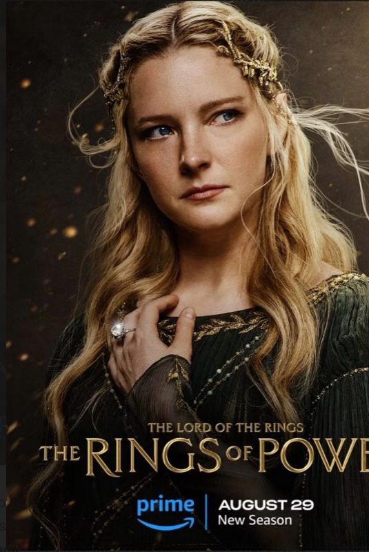 MORFYDD CLARK - The Rings of Power Season 2 Posters and Trailer 2024