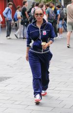 MYLEENE KLASS Arrives at Smooth Radio in London 08/10/2024