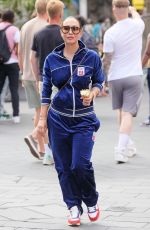 MYLEENE KLASS Arrives at Smooth Radio in London 08/10/2024